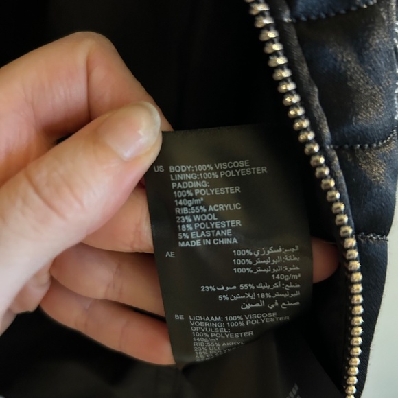 Sandro Paris Embroidered Crane Bomber Jacket - Picture 11 of 16